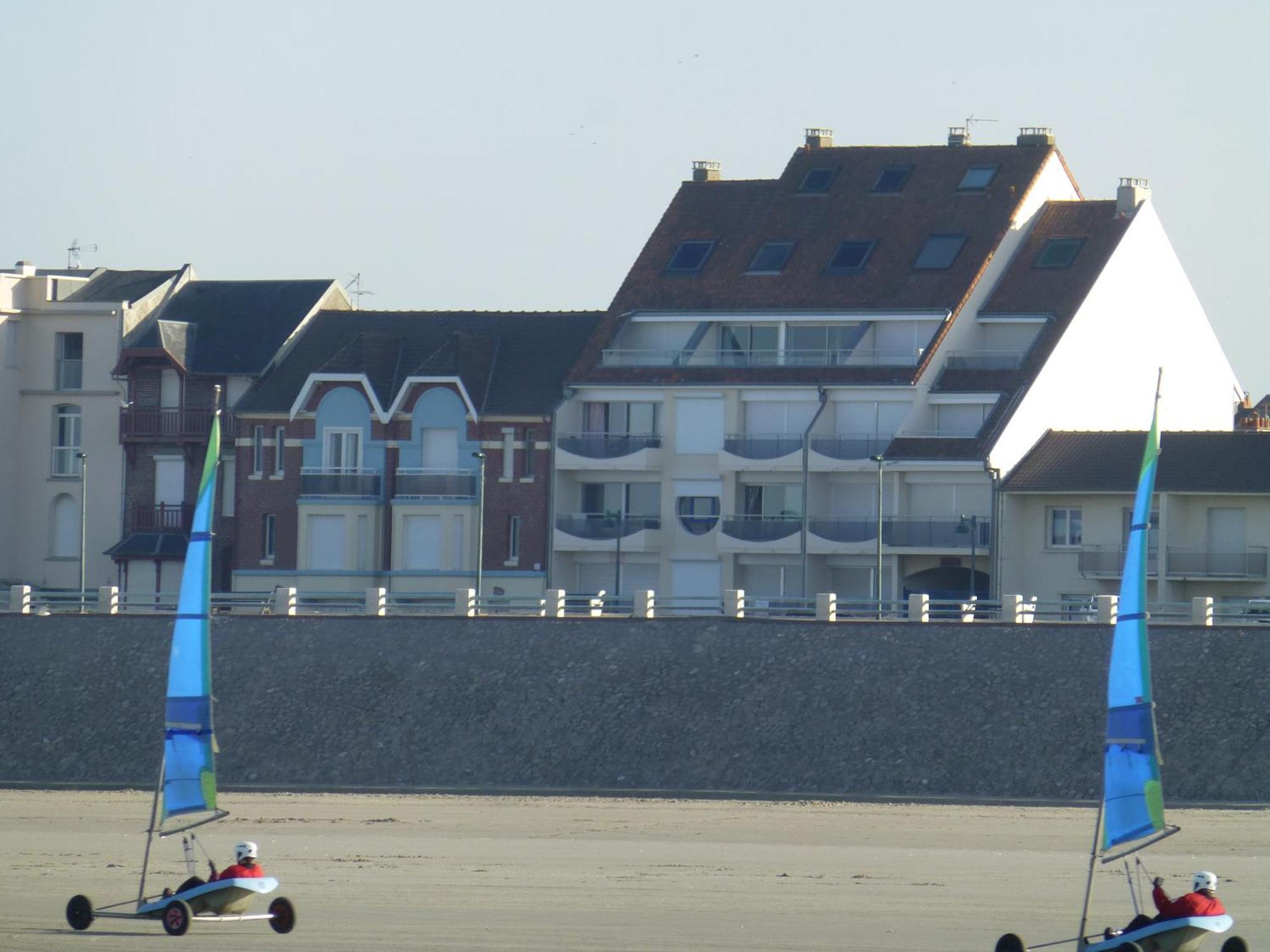 Appartement Face Mer Quend Exterior photo